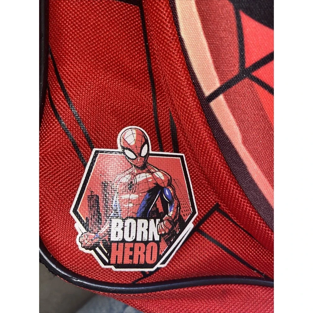 Marvel Spider-Man Backpack School Bag 3D Front Pocket Born Hero Unisex Movie